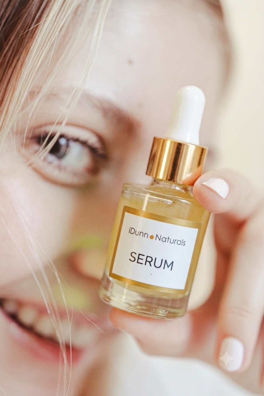 Naturalne Serum do Twarzy z Koenzymem Q10 i Witaminą C BLUE MOON