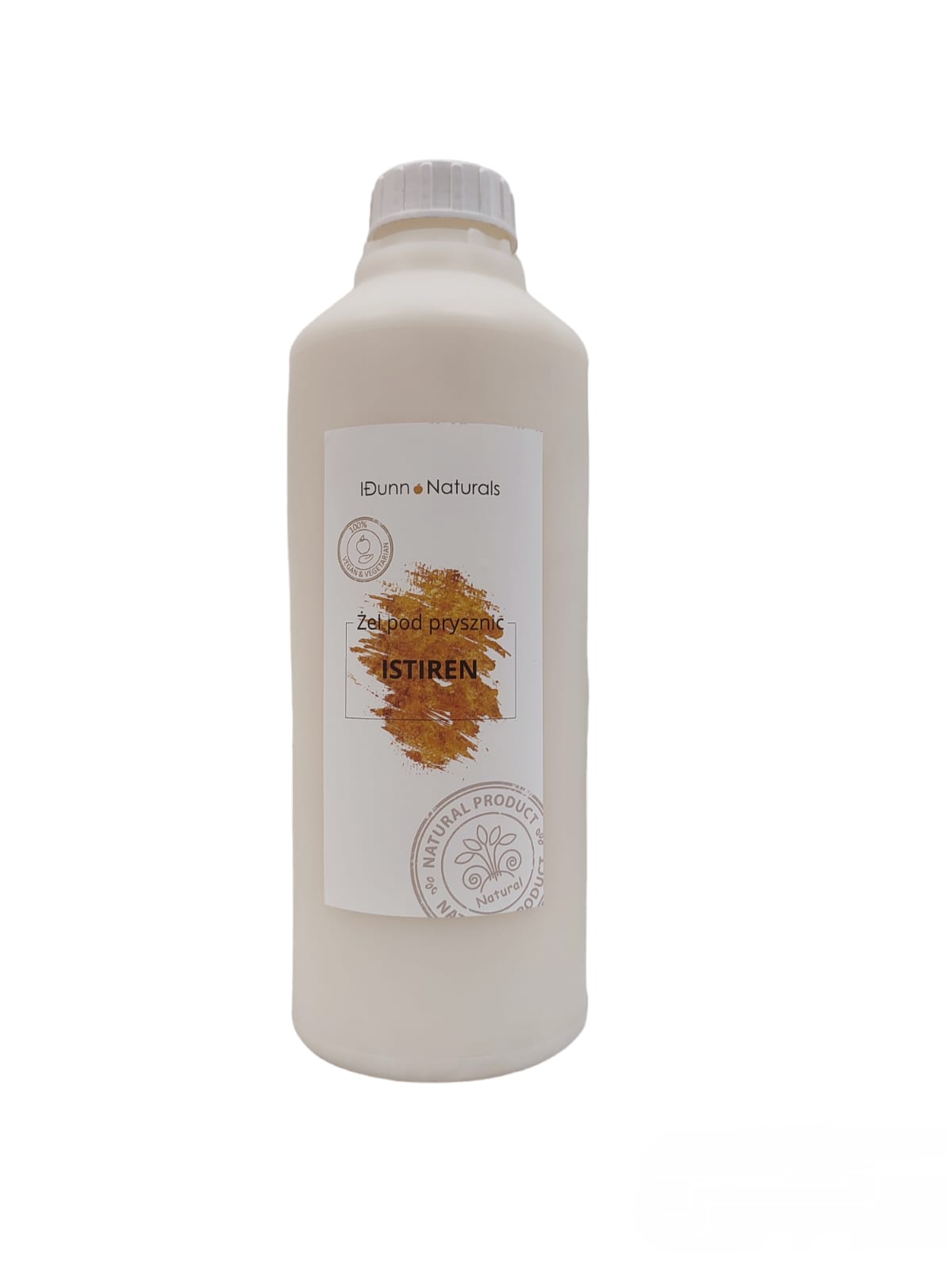 Naturalny żel pod prysznic ISTIREN 1000 ml ZAPAS